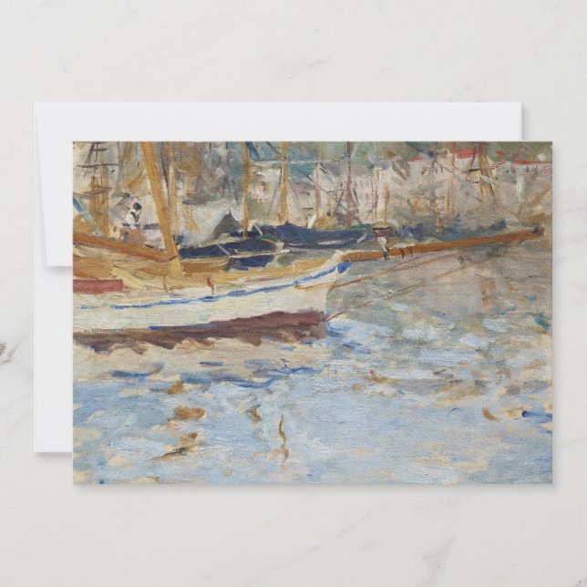 Le Port de Nice | Berthe Morisot (Devant)