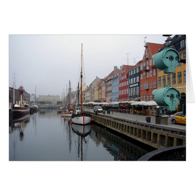 LE PORT DE NYHAVN COPENHAGEN (Devant horizontal)