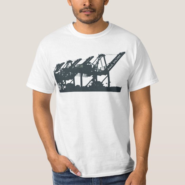 Le port tend le cou le T-shirt (Devant)
