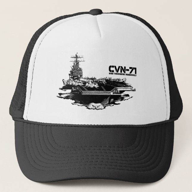 Le porte-avions Theodore Roosevelt Casquette (Devant)
