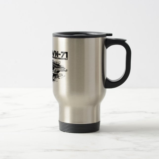 Le porte-avions Theodore Roosevelt Mug (Droit)