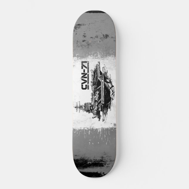 Le porte-avions Theodore Roosevelt Skateboard (Recto)
