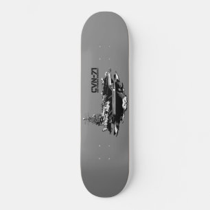 Le porte-avions Theodore Roosevelt Skateboard