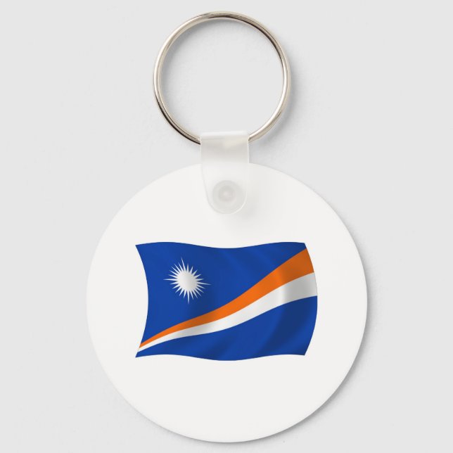 Le porte-clés du drapeau des îles Marshall (Recto)