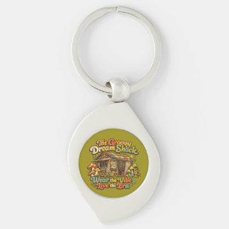 Le porte-clés métal tourbillonnant Groovy Dream Sh