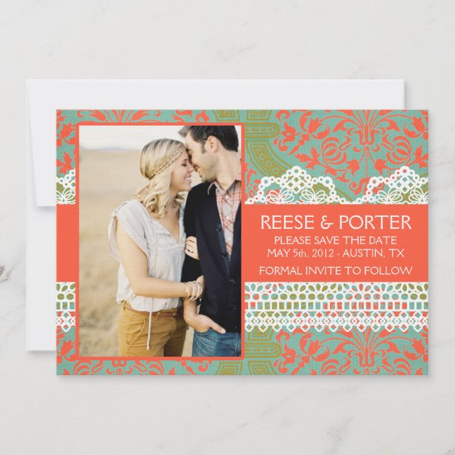 LE PORTEUR enregistre la date/le faire-part photo (Devant)