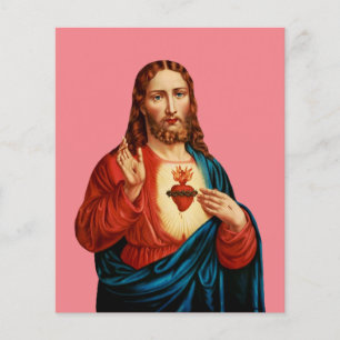 Le Portrait d'Art Fin du Sacré-Cœur de Jésus