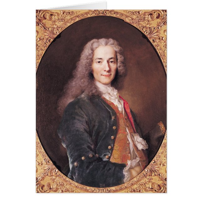 Le portrait de Voltaire a vieilli 23, 1728 (Devant)