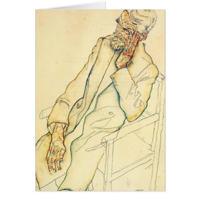 Le portrait d'Egon Schiele- de Johann nuit (Devant)