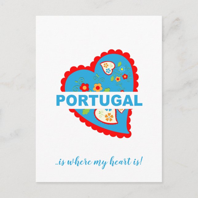 Le Portugal m'a volé ma carte postale (Devant)