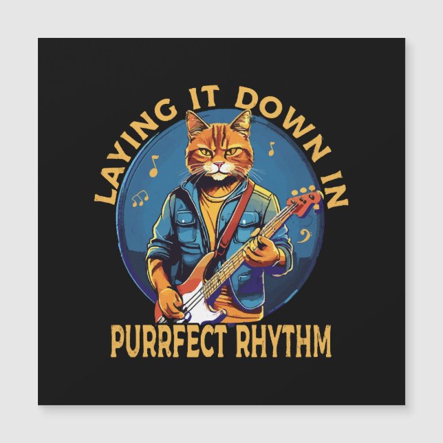 Le poser au rythme purr-fait (Devant)
