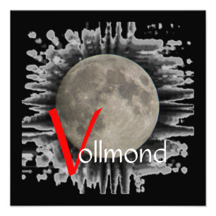 Le poster de la lune, la lune, la luna, the moon