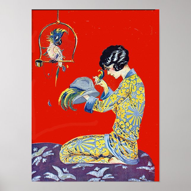 Le poster vintage casquette (Devant)