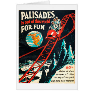Le poster vintage de palissades