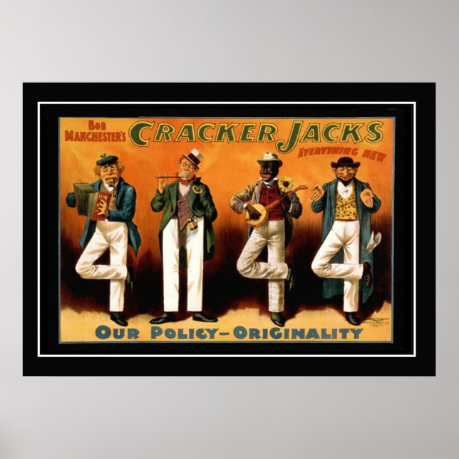 Le Poster vintage des Quatre Jacks (Devant)