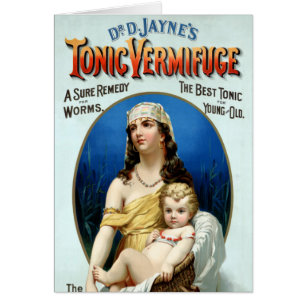 Le Poster vintage Tonic Vermifuge du Dr D. Jayne