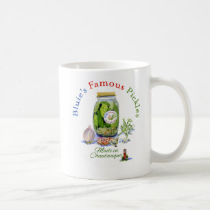 Le pot célèbre de Bluie de la tasse de conserves