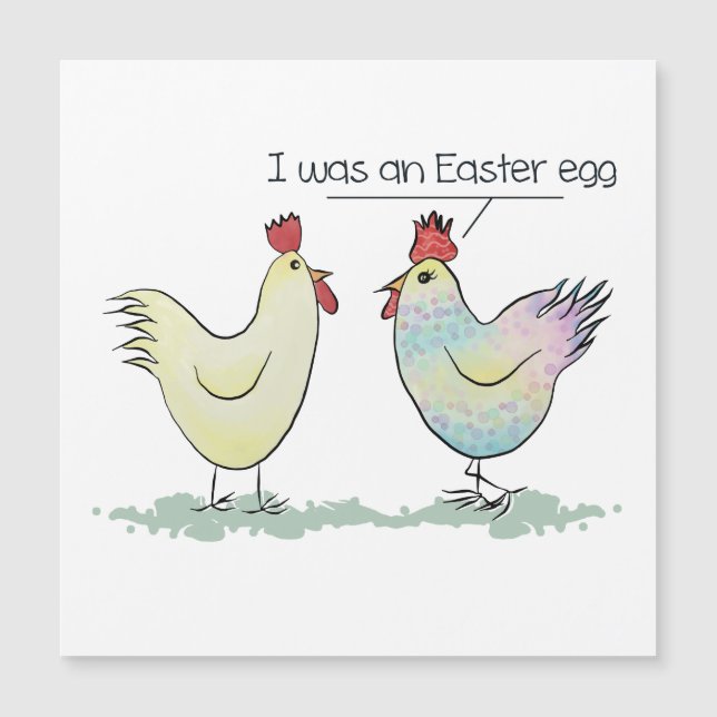 Le poulet drôle était un oeuf de pâques (Devant)