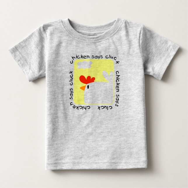 Le poulet indique des T-shirts et des cadeaux de (Devant)