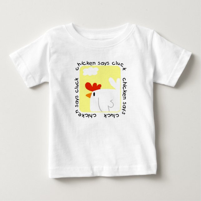Le poulet indique des T-shirts et des cadeaux de (Devant)