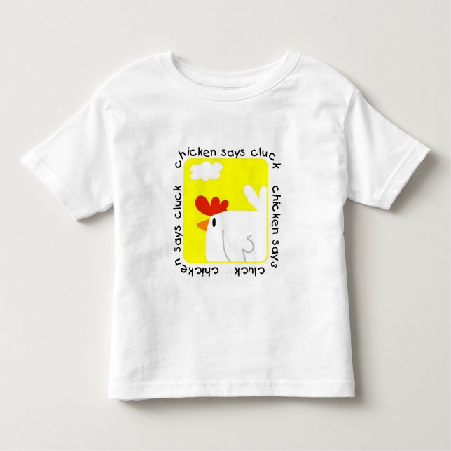 Le poulet indique des T-shirts et des cadeaux de (Devant)