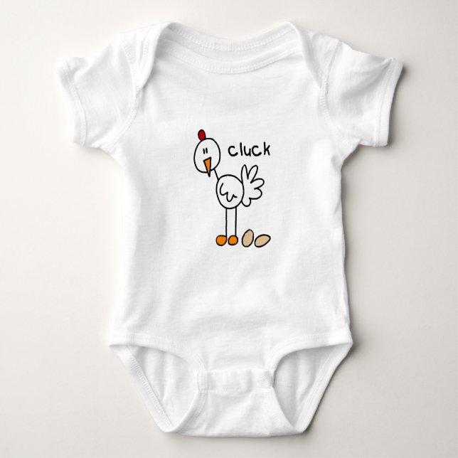 Le poulet indique des T-shirts et des cadeaux de (Devant)