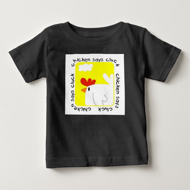 Le poulet indique le T-shirts de ferme de (Devant)