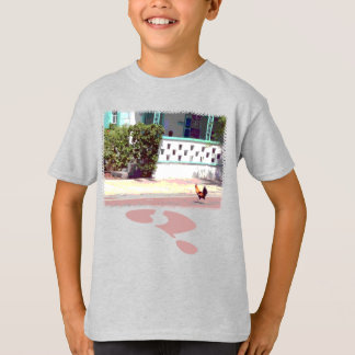 Le poulet traverse la route...POURQUOI ? T-shirts