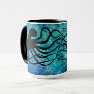 Le poulpe de Maranda sur l'Aqua - tasse combinée