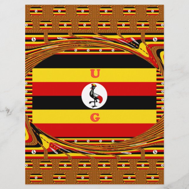 Le pouls de l'Ouganda : une symphonie de couleurs  (Devant)