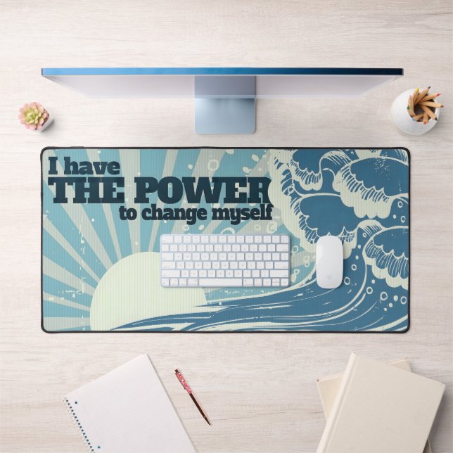 "Le pouvoir de changer" Motivation Affirmation (Bureau 1)
