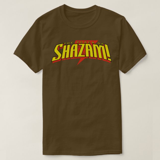 le pouvoir du t-shirt shazam (Design devant)