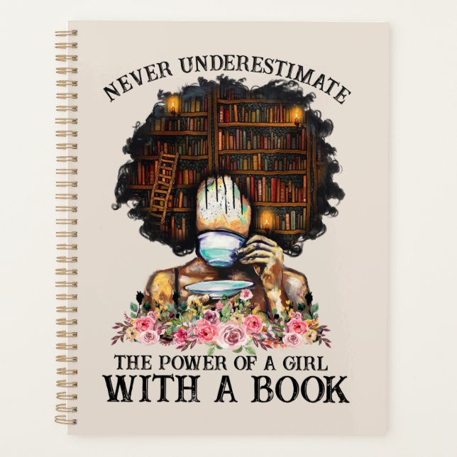 Le pouvoir d'une fille avec un livre (Devant)