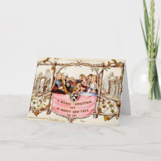 Le premier carte de Noël