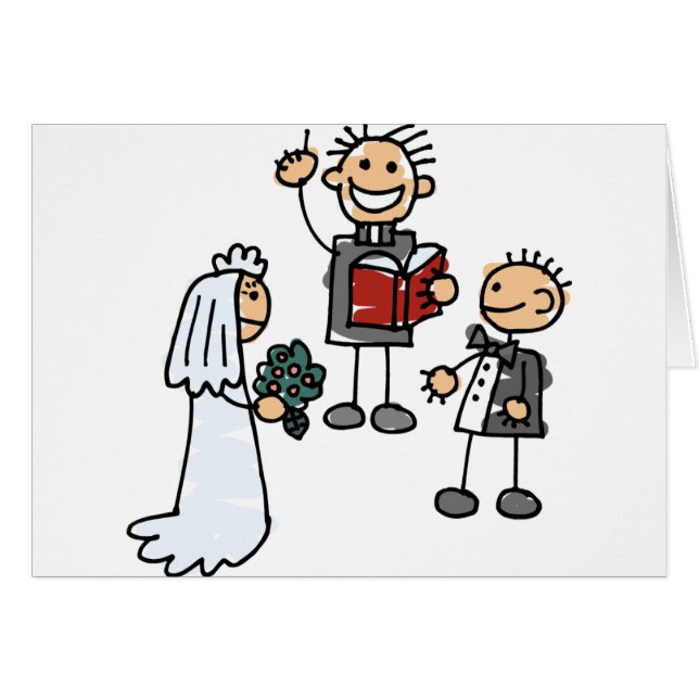 Le Premier Ministre Révérend Cérémonie Mariage (Devant horizontal)