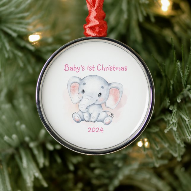 LE PREMIER ORNEMENT DE NOËL DE BÉBÉ (Arbre)