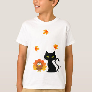Le premier T-shirt enfant de Thanksgiving de Caspe
