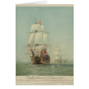 Le premier voyage de la victoire de H.M.S. en 1778
