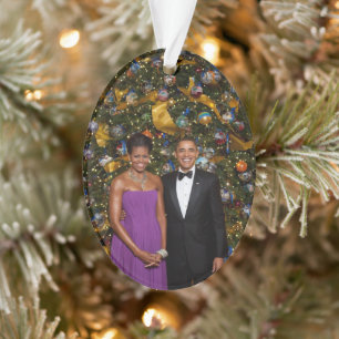 Le président américain Barack Obama sur la carte d