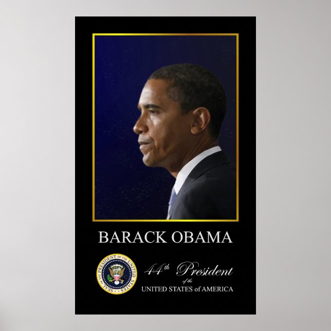 Le président Barack Obama - Affiche (Devant)