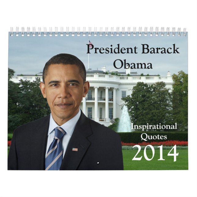 Le Président Barack Obama cite le calendrier 2014 (Protection)