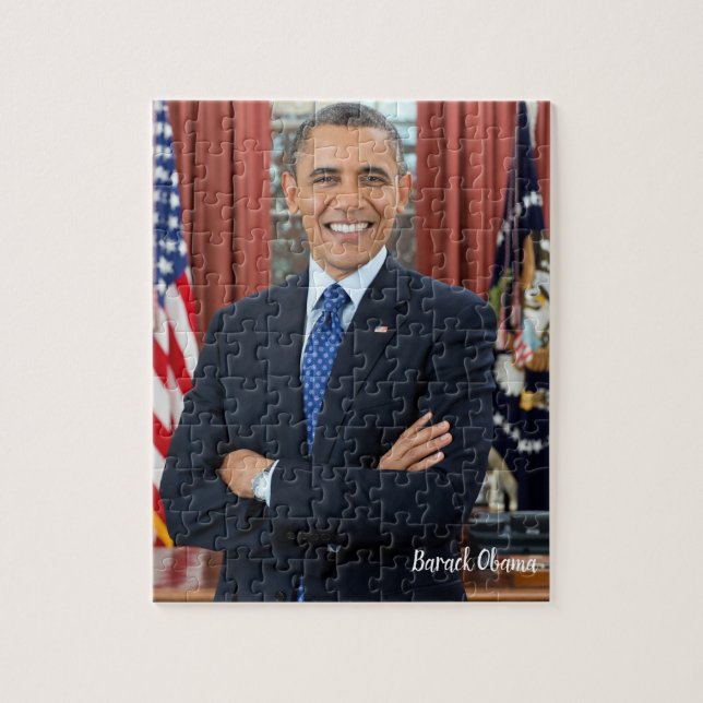 Le président Barack Obama, Jigsaw Puzzle (Vertical)
