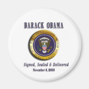 LE PRÉSIDENT BARACK OBAMA MAGNET