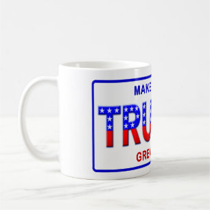 Le président Donald Trump - 1 tasse de café