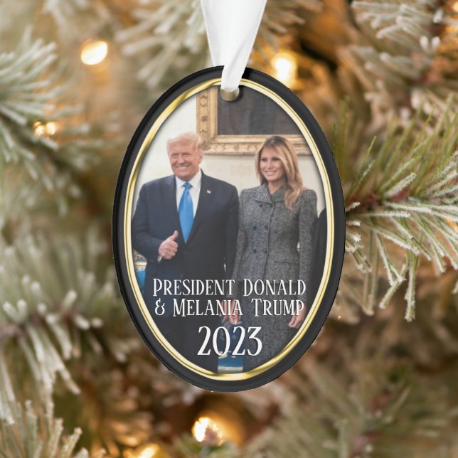 Le président Donald Trump & Melania 2023 (Arbre)