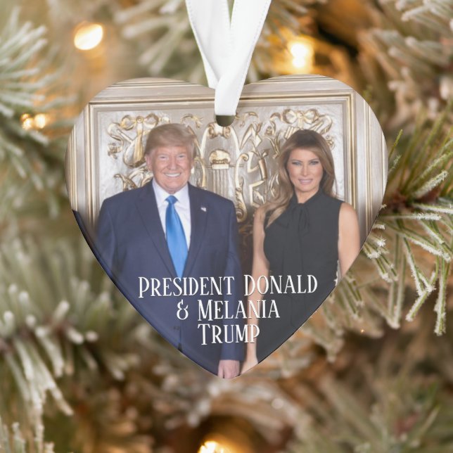 Le président Donald Trump & Melania Elegant (Arbre)