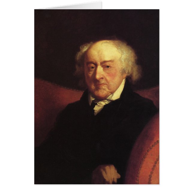 Le Président John Admas (Devant)