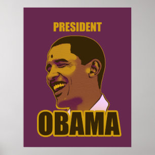 Le Président Obama Poster