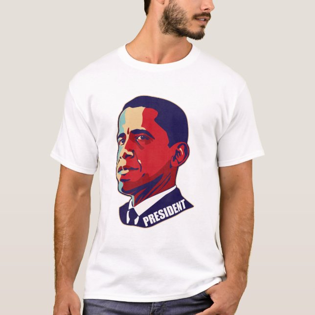 Le Président Obama T-Shirt (Devant)