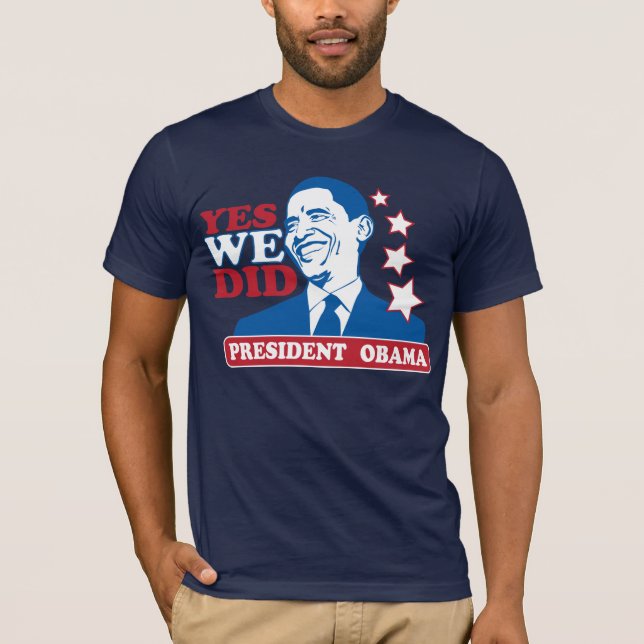 Le Président Obama T-Shirt (Devant)